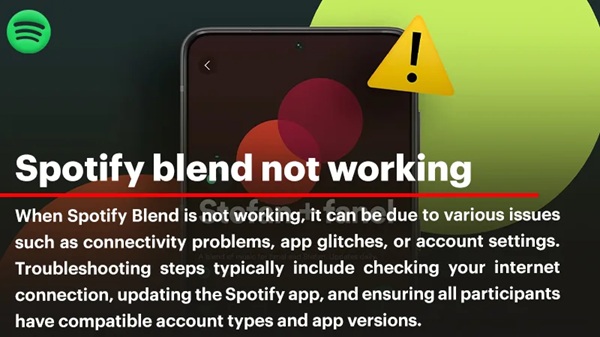 spotify not working